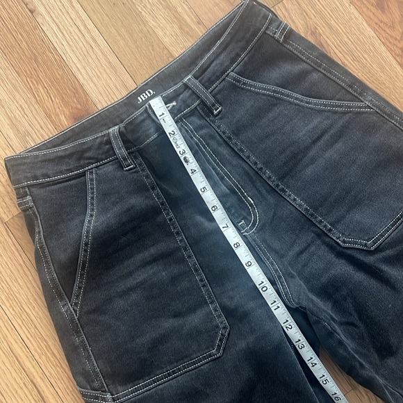 Just Black Denim Carpenter Jeans in Washes Black Size 28 - fits big! - Picture 9 of 11